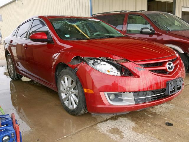 1YVHZ8DH8C5M11557 - 2012 MAZDA 6 I RED photo 1