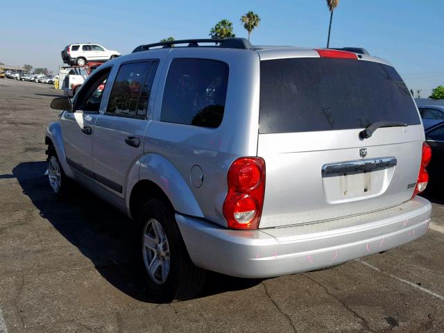 1D4HD48256F108157 - 2006 DODGE DURANGO SL SILVER photo 3