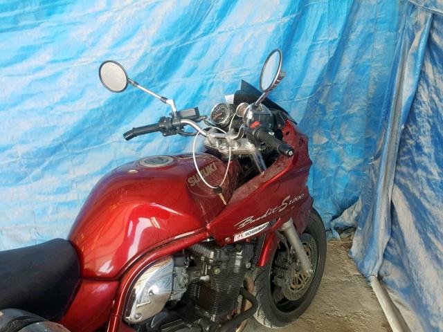 JS1GV75A2V2102187 - 1997 SUZUKI GSF1200 SA BURGUNDY photo 5