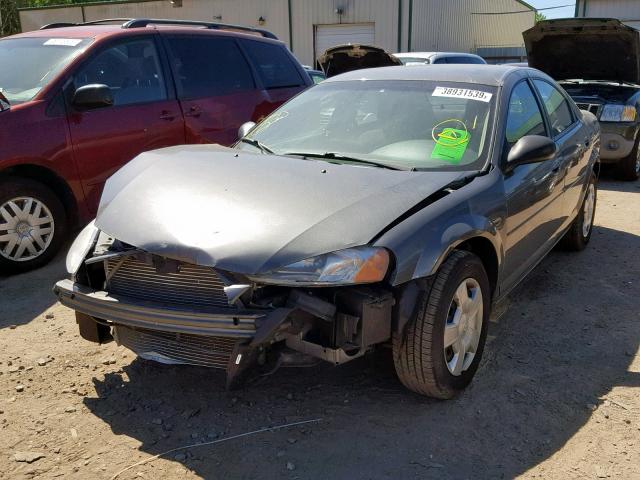 1B3EL46X35N586889 - 2005 DODGE STRATUS SE GRAY photo 2