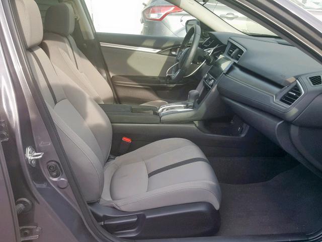 2HGFC2F79JH500867 - 2018 HONDA CIVIC EX 灰色 照片 5