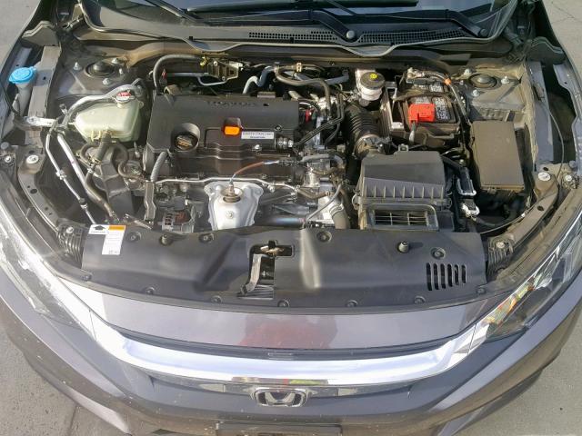 2HGFC2F79JH500867 - 2018 HONDA CIVIC EX 灰色 照片 7