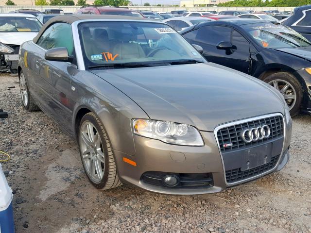 WAUDF48H09K007322 - 2009 AUDI A4 2.0T CA TAN photo 1