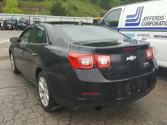 1G11H5SA6DF334075 - 2013 CHEVROLET MALIBU LTZ BLACK photo 3