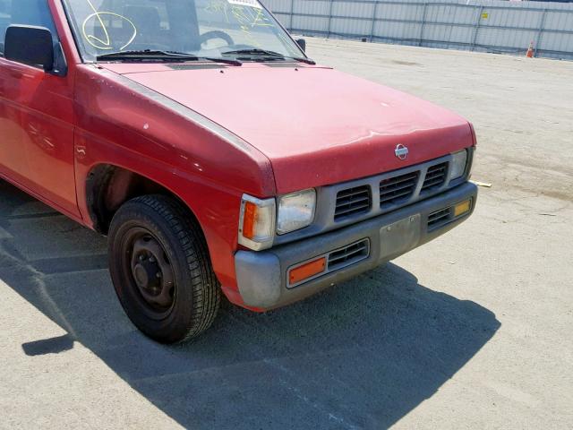 1N6SD11S7SC428665 - 1995 NISSAN TRUCK E/XE RED photo 9