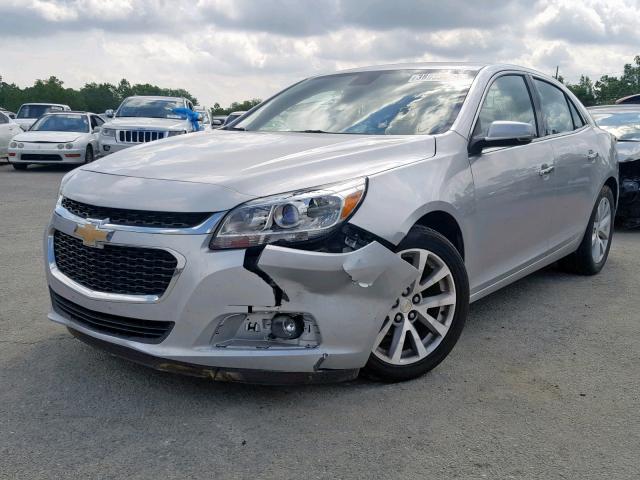 1G11E5SA9GU155487 - 2016 CHEVROLET MALIBU LIM 银色 照片 2