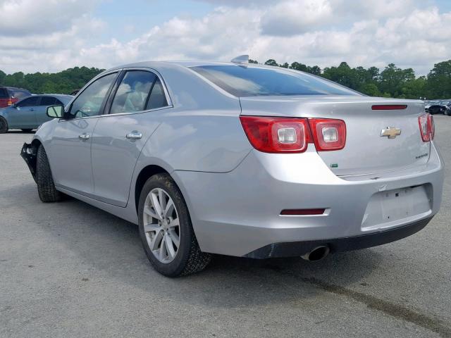 1G11E5SA9GU155487 - 2016 CHEVROLET MALIBU LIM 银色 照片 3