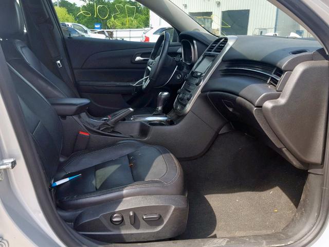 1G11E5SA9GU155487 - 2016 CHEVROLET MALIBU LIM 银色 照片 5