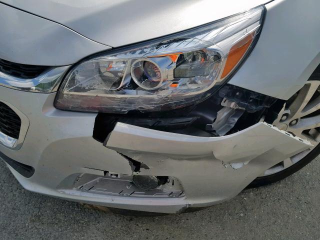 1G11E5SA9GU155487 - 2016 CHEVROLET MALIBU LIM 银色 照片 9