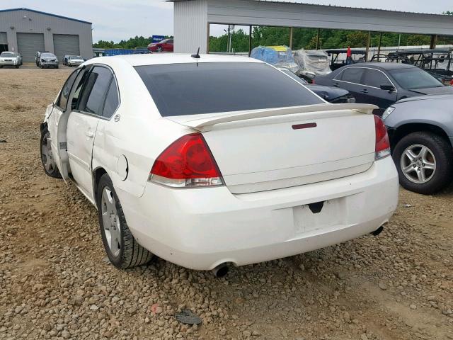 2G1WD58C879112466 - 2007 CHEVROLET IMPALA SUP თეთრი ფოტო 3