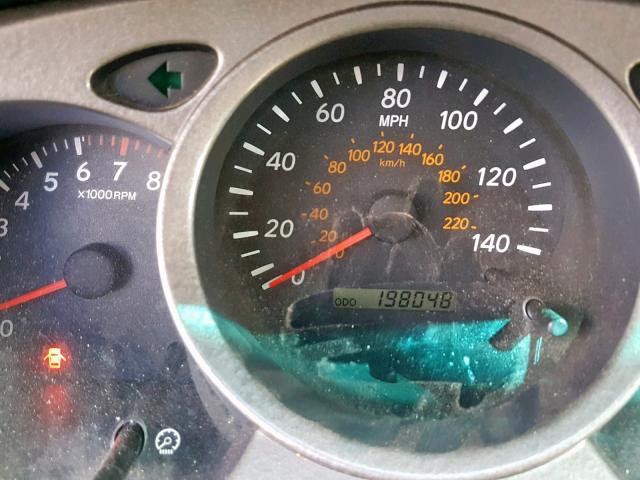 JTEGF21A510026798 - 2001 TOYOTA HIGHLANDER BLUE photo 8