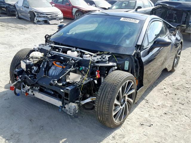 WBY2Z2C56GV675672 - 2016 BMW I8 BLACK photo 2