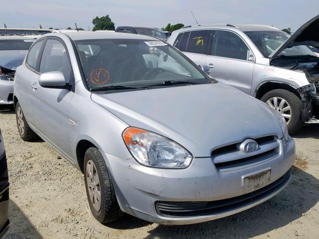 KMHCM3AC3AU172475 - 2010 HYUNDAI ACCENT BLU SILVER photo 1