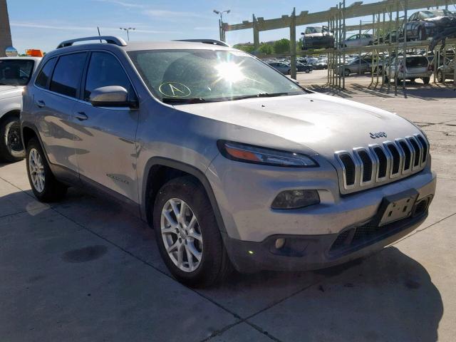 1C4PJMCS0GW170396 - 2016 JEEP CHEROKEE L SILVER photo 1