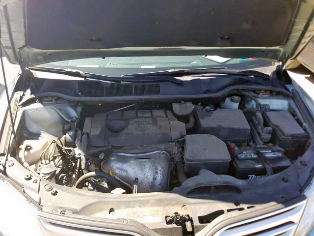 4T3ZA3BB9BU043304 - 2011 TOYOTA VENZA TEAL photo 7