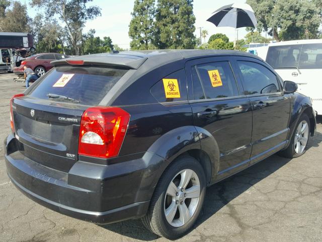 1B3CB4HA8AD630257 - 2010 DODGE CALIBER SX BLACK photo 4