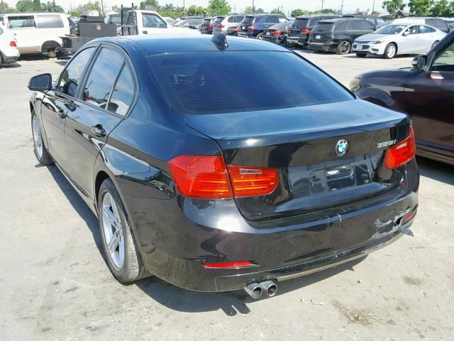 WBA3C1C58DF440582 - 2013 BMW 328 I SULE BLACK photo 3