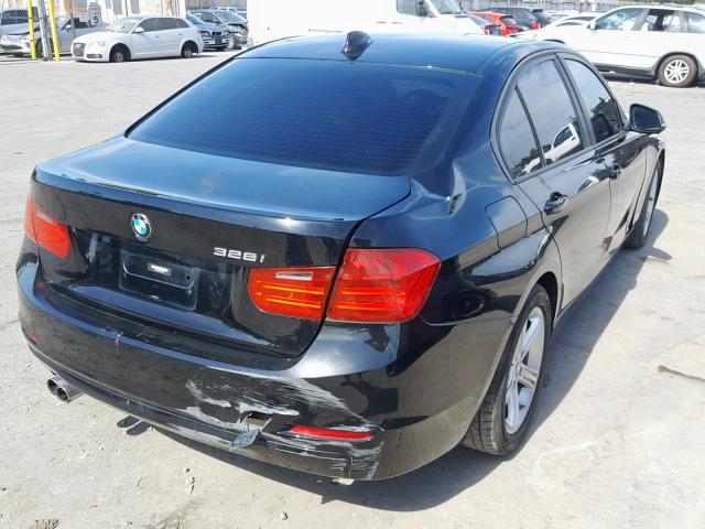 WBA3C1C58DF440582 - 2013 BMW 328 I SULE BLACK photo 4