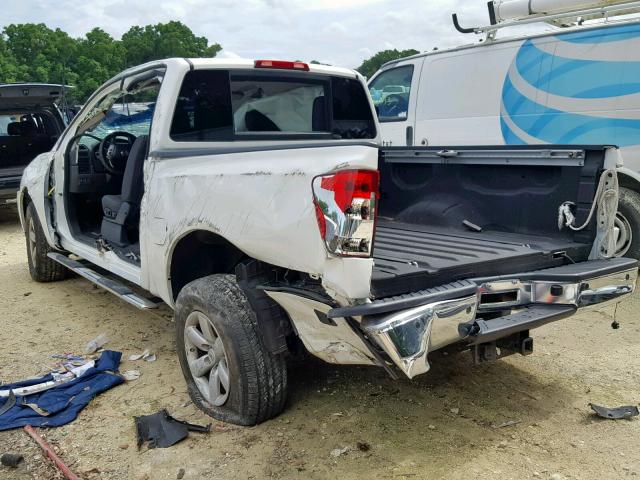 1N6AA0EC4FN510199 - 2015 NISSAN TITAN S WHITE photo 3