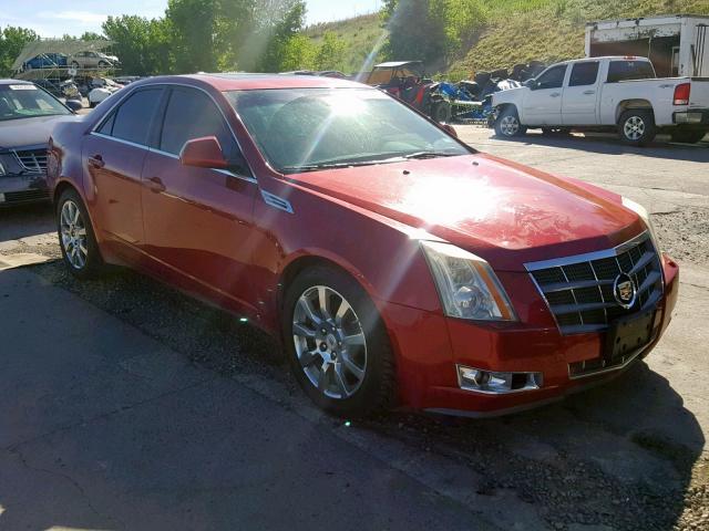 1G6DV57V080158418 - 2008 CADILLAC CTS HI FEA RED photo 1