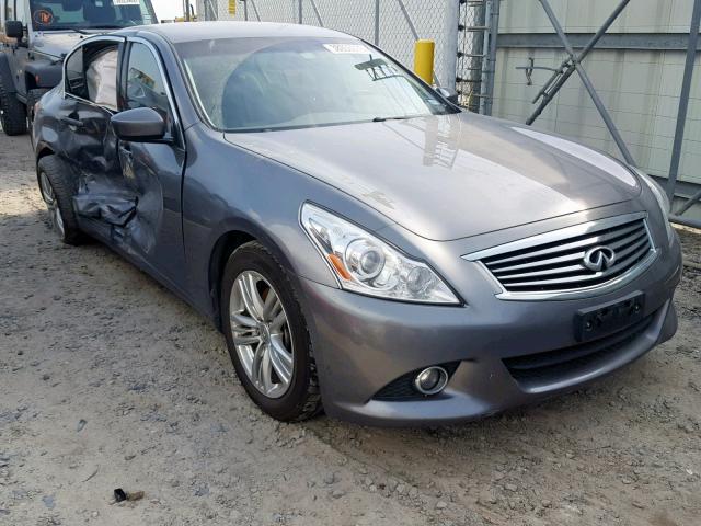 JN1CV6AP6DM305050 - 2013 INFINITI G37 BASE GRAY photo 1