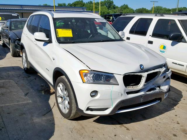 5UXWX7C59E0K31152 - 2014 BMW X3 XDRIVE3 WHITE photo 1