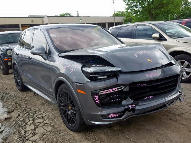 WP1AD2A26JLA81105 - 2018 PORSCHE CAYENNE GT GRAY photo 1