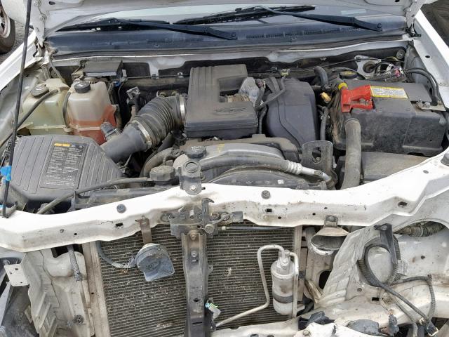 1GCESCDEXA8139594 - 2010 CHEVROLET COLORADO L WHITE photo 7