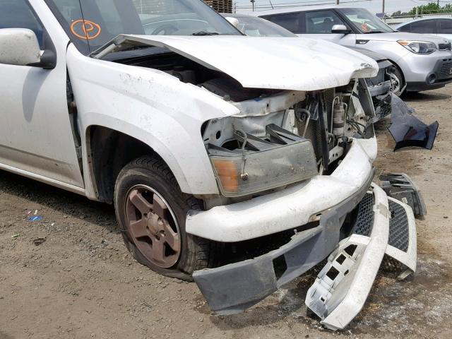 1GCESCDEXA8139594 - 2010 CHEVROLET COLORADO L WHITE photo 9