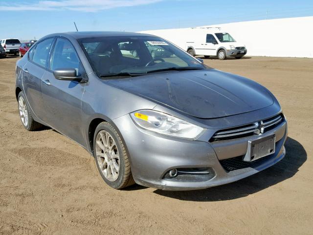 1C3CDFCH6DD710819 - 2013 DODGE DART LIMIT GRAY photo 1