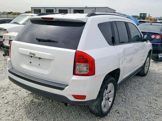 1C4NJCBA4CD504705 - 2012 JEEP COMPASS SP 白色 照片 4