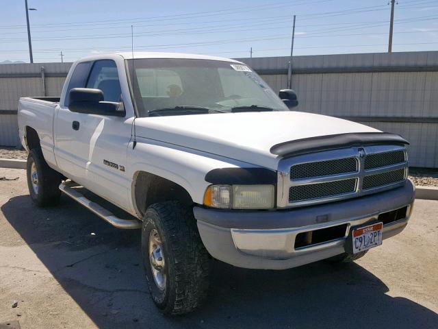 1B7KF23ZXYJ137403 - 2000 DODGE RAM 2500 WHITE photo 1