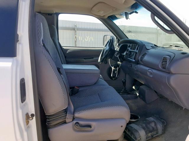 1B7KF23ZXYJ137403 - 2000 DODGE RAM 2500 WHITE photo 5