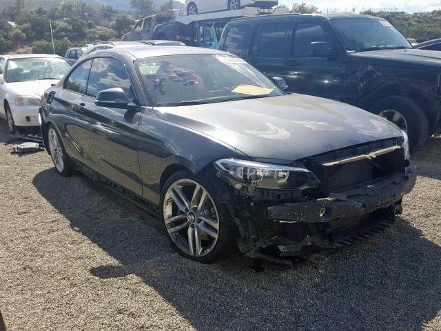 WBA1F5C53EV256082 - 2014 BMW 228 I GRAY photo 1