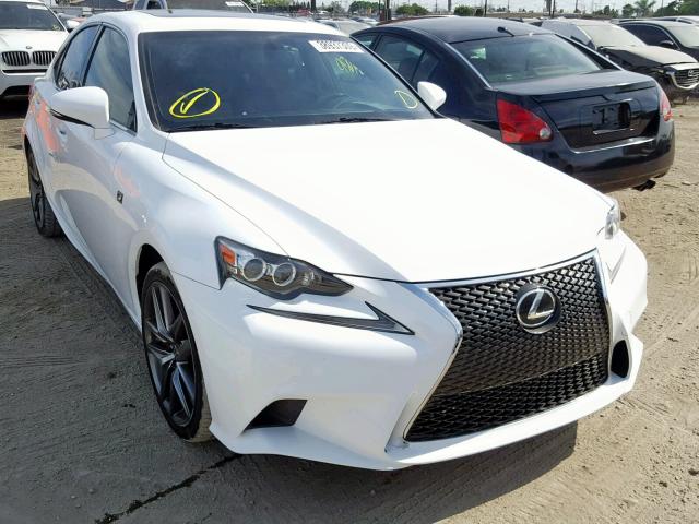 JTHBE1D21F5014558 - 2015 LEXUS IS 350 WHITE photo 1