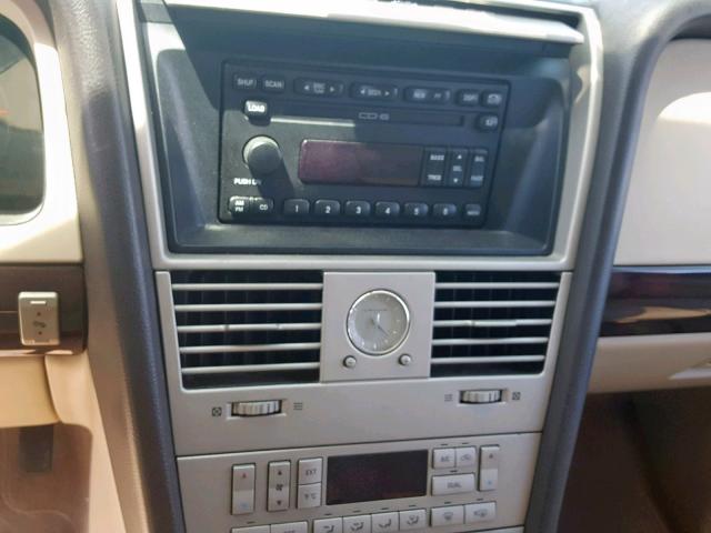 5LMEU78H03ZJ44315 - 2003 LINCOLN AVIATOR Bej foto 9