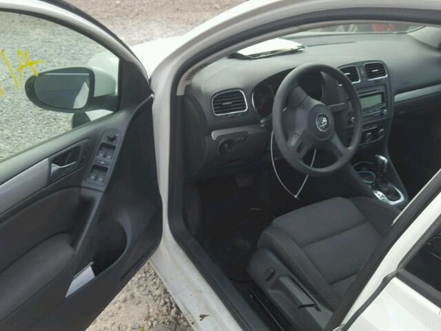 WVWDB7AJ7DW126886 - 2013 VOLKSWAGEN GOLF 白色 照片 9