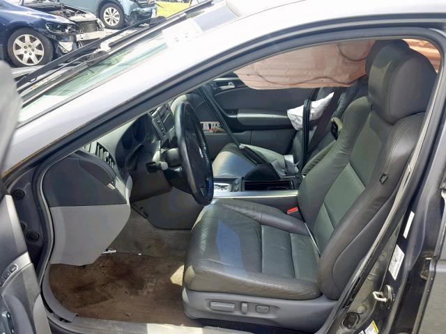 19UUA66266A009462 - 2006 ACURA 3.2TL GRAY photo 5