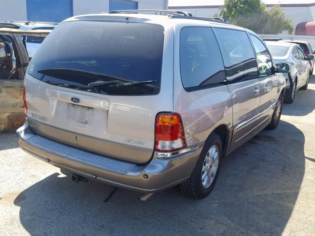 2FMDA58402BB01409 - 2002 FORD WINDSTAR L BEIGE photo 4