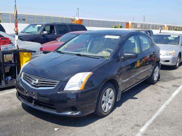 3N1AB6AP1CL746156 - 2012 NISSAN SENTRA 2.0 BLACK photo 2