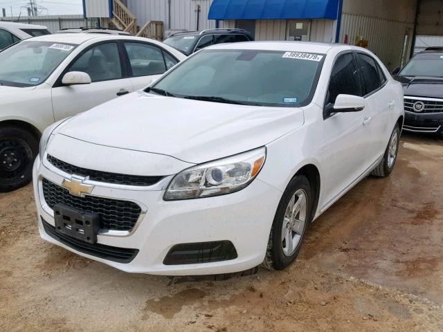 1G11C5SA3GF120762 - 2016 CHEVROLET MALIBU LIM WHITE photo 2