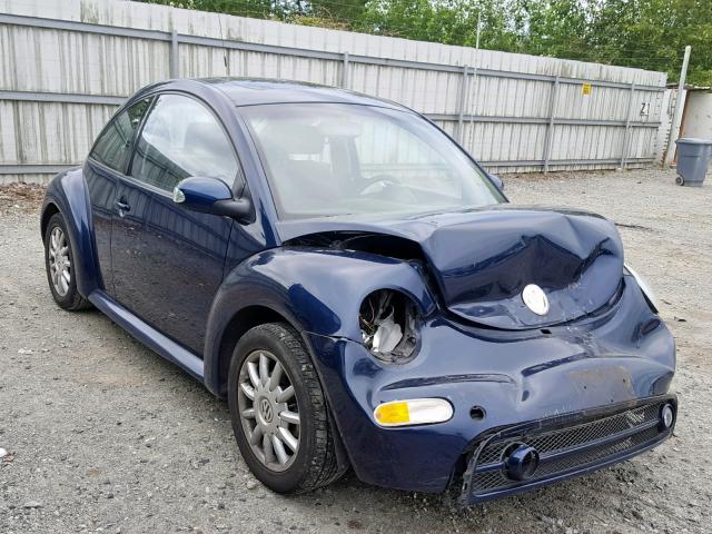 3VWCK31C35M411055 - 2005 VOLKSWAGEN NEW BEETLE ლურჯი ფოტო 1