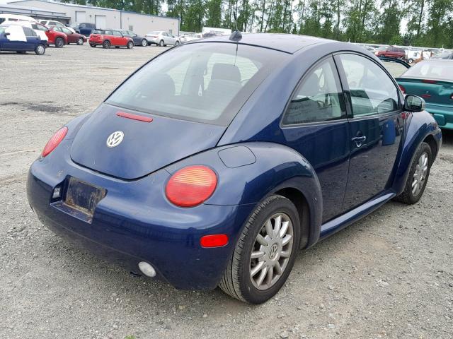 3VWCK31C35M411055 - 2005 VOLKSWAGEN NEW BEETLE ლურჯი ფოტო 4