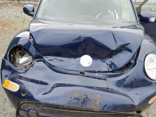 3VWCK31C35M411055 - 2005 VOLKSWAGEN NEW BEETLE ლურჯი ფოტო 7