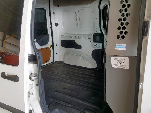 NM0LS6BN9DT166540 - 2013 FORD TRANSIT CO WHITE photo 6