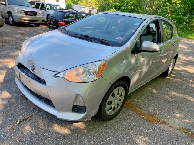 JTDKDTB30C1028143 - 2012 TOYOTA PRIUS C SILVER photo 2