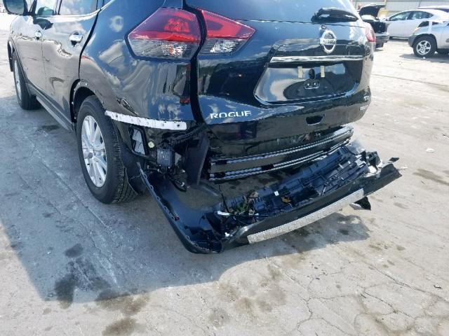 5N1ET2MT7KC739909 - 2019 NISSAN ROGUE SV H BLACK photo 9