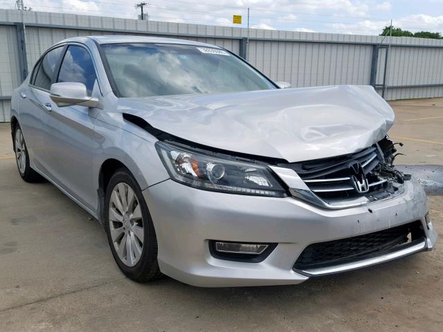 1HGCR2F88DA036631 - 2013 HONDA ACCORD EXL GRAY photo 1