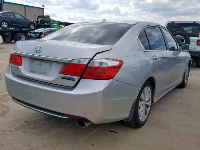 1HGCR2F88DA036631 - 2013 HONDA ACCORD EXL GRAY photo 4