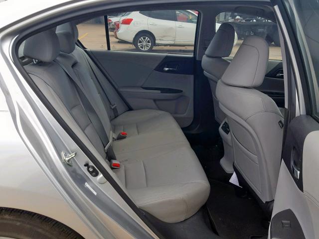 1HGCR2F88DA036631 - 2013 HONDA ACCORD EXL GRAY photo 6